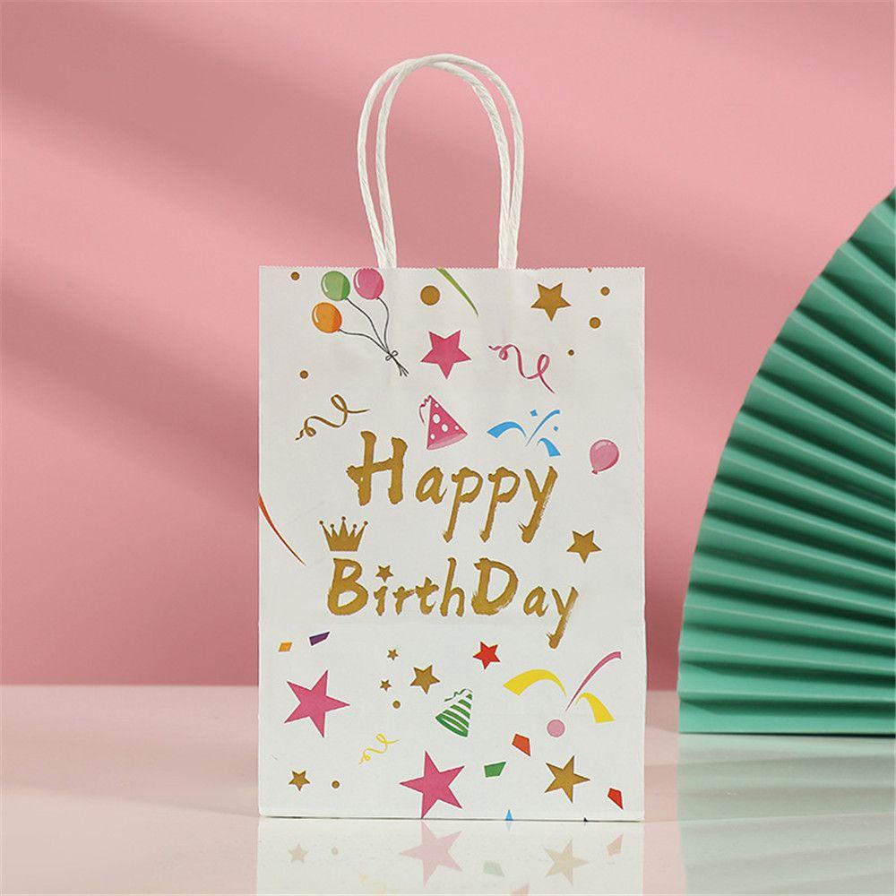 Happy Birthday – Paper Bag - J & C Party Supplies